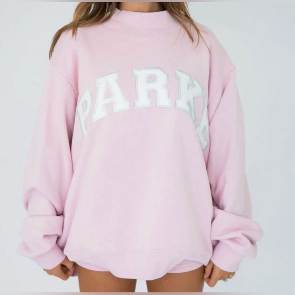 💕Parke Sprinkle Varsity Mockneck💕